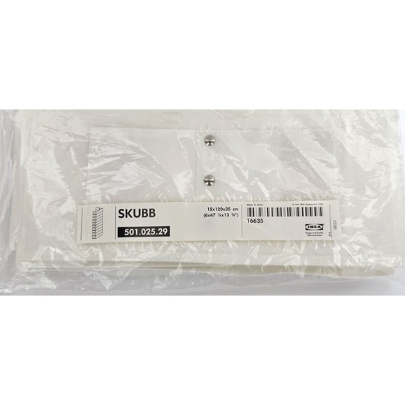 IKEA Other - Ikea Skubb White Hanging Shoe Storage 10 Compartments 16635 New 501.025.29